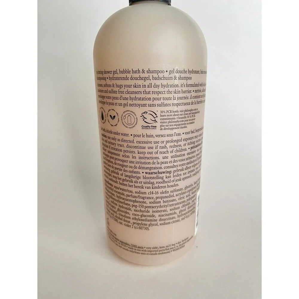 Philosophy Amazing Grace 32 fl oz  Perfumed Shampoo Bath & Shower Gel New Sealed